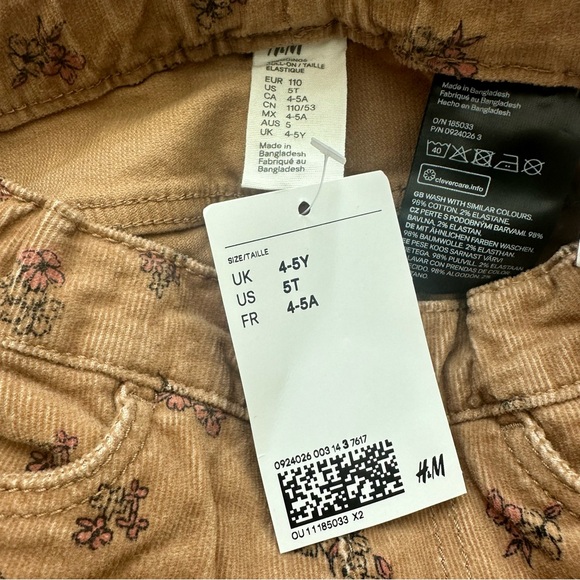 H&M micro-cord Pants - Picture 4 of 4